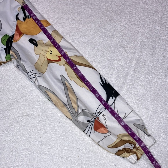 Looney tunes members only hooded zip windbreaker 10/12 unisex - Picture 4 of 7